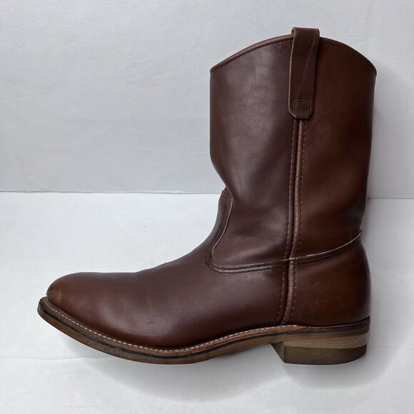 Red Wing 2265 Pecos Steel Toe Leather USA Nailseat Work Boots Men's Size 14B - Picture 10 of 16